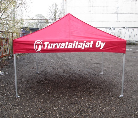 Pop up teltta Turvataitajat Oy