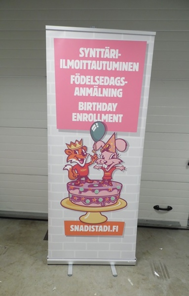 Roll Up 85x200 Snadi Stadi