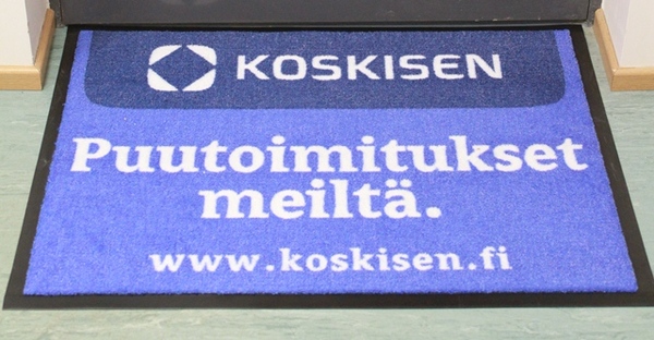 Nukkapintainen mainosmatto