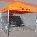 3x3m oranssi pop up teltta