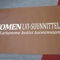 Logomatto kumista LVI-Suunnittelu